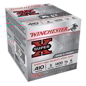 WINCHESTER - XPERT GAME & TARGET .410 BORE 3" #6 SHOT SHOTGUN AMMO