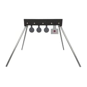 CHALLENGE TARGETS - SHOOT-TO-RESET PLATE RACK