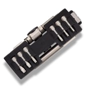 FIX IT STICKS - COMPACT RATCHET LOCKING HEX DRIVE WITH 15 BITS & BRACKET