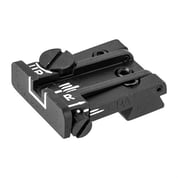 L.P.A. SIGHTS - COLT WHITE OUTLINE ADJUSTABLE REAR SIGHT