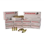 WINCHESTER - USA WHITE BOX 45 ACP FULL METAL JACKET HANDGUN AMMO