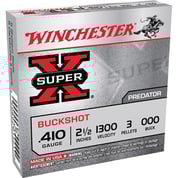 WINCHESTER - SUPER-X BUCKSHOT 410 BORE SHOTGUN AMMO