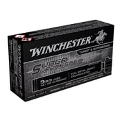 WINCHESTER - SUPER SUPPRESSED 9MM LUGER HANDGUN AMMO