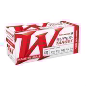 WINCHESTER - SUPER TARGET 12 GAUGE 2-3/4" 7.5 SHOT 1145 FPS SHOTGUN AMMO