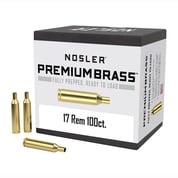 NOSLER, INC. - 17 REMINGTON PREMIUM BRASS