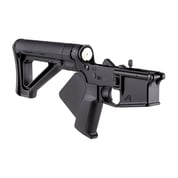 AERO PRECISION - FEATURELESS COMPLETE LOWER RECEIVER W/FIXED STOCK FOR AR-15