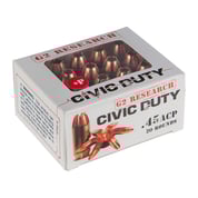 G2 RESEARCH - G2R CIVIC DUTY 45 ACP AMMO