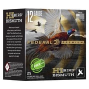 FEDERAL - HI-BIRD FIBER WAD BISMUTH 12 GAUGE 2-3/4" #5 SHOT SHOTGUN AMMO