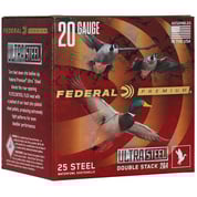 FEDERAL - ULTRA STEEL 20 GAUGE 3" #2 & #4 SHOT SHOTGUN AMMO