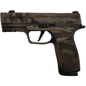 SIG SAUER, INC. - P365 XMACRO CUSTOM 9MM DISTRESS STARS &STRIPES SEMI-AUTO HANDGUN