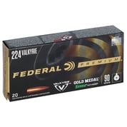 FEDERAL - GOLD MEDAL 224 VALKYRIE RIFLE AMMO