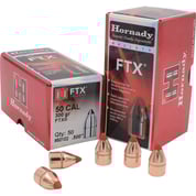 HORNADY - FTX® 50 CALIBER (0.500") POLYMER TIPPED PISTOL BULLETS