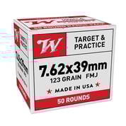 WINCHESTER - USA WHITE BOX 7.62X39MM RIFLE AMMO