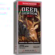 WINCHESTER - DEER SEASON XP 270 WINCHESTER SHORT MAGNUM (WSM) RIFLE AMMO