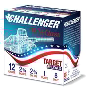 CHALLENGER AMMO - FIRST CLASS 12 GAUGE 2-3/4DR 1OZ #8 SHOTGUN AMMO