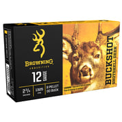 BROWNING AMMUNITION - 2-3/4" 9 PELLET 00 BUCK 12 GAUGE AMMO