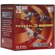 FEDERAL - ULTRA STEEL 20 GAUGE 3" #2 SHOT SHOTGUN AMMO
