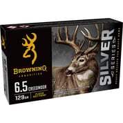 BROWNING AMMUNITION - SILVER SERIES PLATED SOFT POINT 6.5 CREEDMOOR AMMO