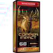 WINCHESTER - COPPER IMPACT 6.8 WESTERN RIFLE AMMO