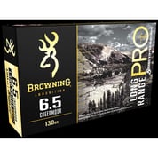 BROWNING AMMUNITION - LONG RANGE PRO SIERRA TIPPED MATCHKING 6.5 CREEDMOOR AMMO