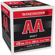 WINCHESTER - AA SKEET 410 BORE 2-1/2" #9 SHOT SHOTGUN AMMO WINCHESTER - AA SKEET 410 BORE 2-1/2" #9 SHOT SHOTGUN AMMO