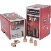 HORNADY - XTP® 9MM (0.355") JACKETED HOLLOW POINT HANDGUN BULLETS