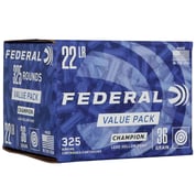 FEDERAL - CHAMPION TRAINING 22 LR LEAD HOLLOW POINT RIMFIRE AMMO