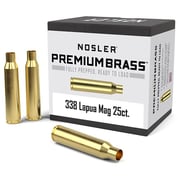 NOSLER, INC. - 338 LAPUA MAGNUM PREMIUM BRASS