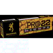 BROWNING AMMUNITION - PRO-22 LEAD ROUND NOSE 22 LONG RIFLE AMMO