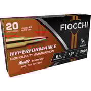 FIOCCHI AMMUNITION - HYPERFORMANCE 6.5 CREEDMOOR RIFLE AMMO