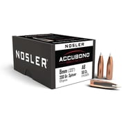 NOSLER, INC. - ACCUBOND 8MM (0.323") SPITZER BT RIFLE BULLETS