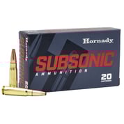 HORNADY - SUBSONIC 7.62X39MM RIFLE AMMO