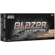 CCI - BLAZER BRASS REDUCED RECOIL 9MM LUGER HANDGUN AMMO