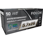 FIOCCHI AMMUNITION - HYPERFORMANCE 5.7X28MM RIFLE AMMO