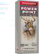 WINCHESTER - POWER POINT 223 WSSM RIFLE AMMO
