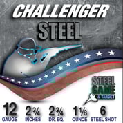 CHALLENGER AMMO - STEEL GAME & TARGET 12 GAUGE SHOTGUN AMMO