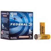 FEDERAL - SPEED-SHOK 2O GAUGE 2-3/4" #7 SHOT SHOTGUN AMMO FEDERAL - SPEED-SHOK 2O GAUGE 2-3/4" #7 SHOT SHOTGUN AMMO