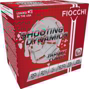 FIOCCHI AMMUNITION - 20 Gauge 2-3/4" 7/8 oz #7.5 Shot 25/Box