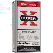 WINCHESTER - SUPER-X 44-40 WINCHESTER POWER-POINT RIFLE AMMO