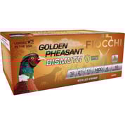 FIOCCHI AMMUNITION - GOLDEN PHEASANT BISMUTH 12 GAUGE 3" SHOTGUN AMMO