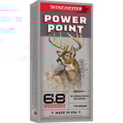 WINCHESTER - POWER POINT 6.8 WESTERN RIFLE AMMO