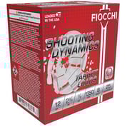 FIOCCHI AMMUNITION - Fiocchi Shooting Dynamics Target 12ga 2.75" 7/8oz #8 25/bx