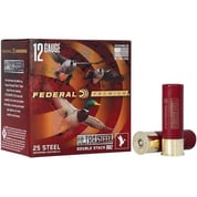 FEDERAL - ULTRA STEEL 12 GAUGE 3" #BB & #2 SHOT SHOTGUN AMMO