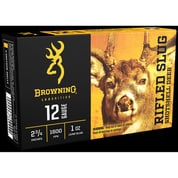 BROWNING AMMUNITION - 2-3/4" 1 OZ RIFLED SLUG 12 GAUGE AMMO