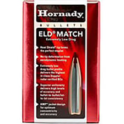 HORNADY - ELD® MATCH 6.5MM (0.264") POLYMER TIP BOAT TAIL BULLETS HORNADY - ELD® MATCH 6.5MM (0.264") POLYMER TIP BOAT TAIL BULLETS