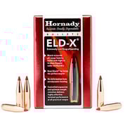 HORNADY - ELD-X® 7MM (0.284") POLYMER TIP BOATTAIL RIFLE BULLETS