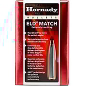 HORNADY - ELD® MATCH 6.5MM (0.264") POLYMER TIPPED BOATTAIL RIFLE BULLETS