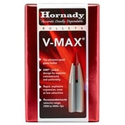 HORNADY - V-MAX® 22 CALIBER (0.224”) POLYMER TIP FLAT BASE BULLETS