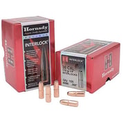 HORNADY - INTERLOCK® 30 CALIBER (0.308") FLAT POINT BULLETS HORNADY - INTERLOCK® 30 CALIBER (0.308") FLAT POINT BULLETS