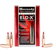HORNADY - ELD-X® 338 CALIBER (0.338”) POLYMER TIP BOATTAIL RIFLE BULLETS HORNADY - ELD-X® 338 CALIBER (0.338”) POLYMER TIP BOATTAIL RIFLE BULLETS